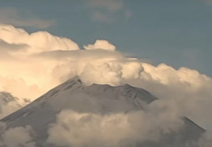 Imagen de vista previa de la cámara web Popocatépetl Volcano